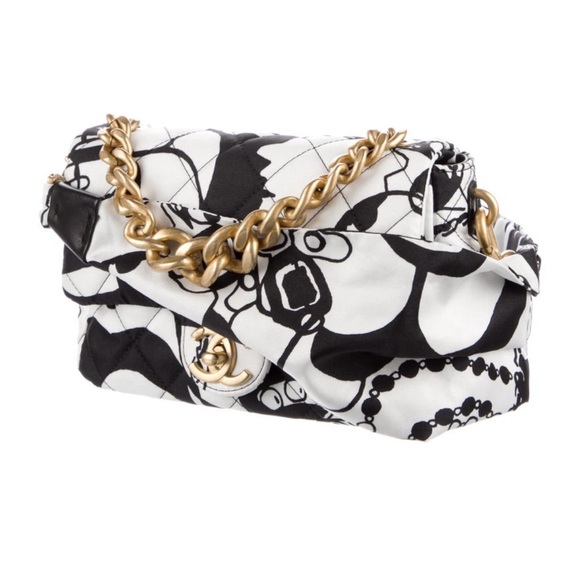 Chanel Deer Coco 2022 Printed Flap Bag Mini - Picture 2 of 5